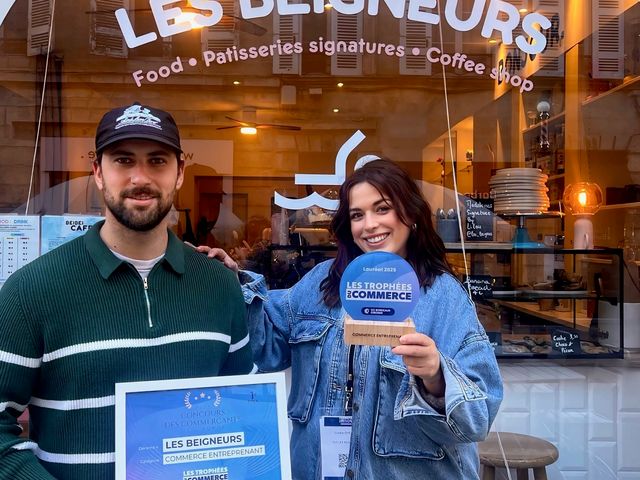 soleï café 1 er prix dans la catégorie : entreprenant par la CCI